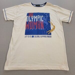 Vintage Olympic Games Collection Graphic T-Shirt Atlanta 1996 USA Women's M / L